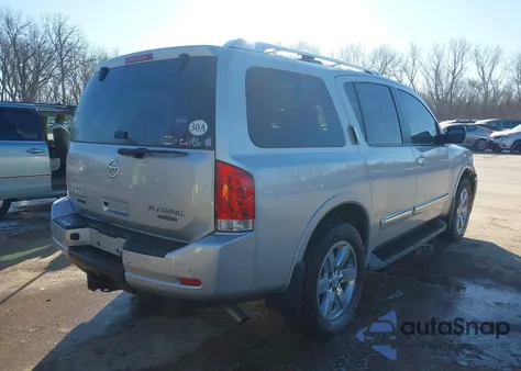 2013 Nissan Armada Platinum z USA, uszkodzony, nr VIN 5N1BA0NE7DN601646
